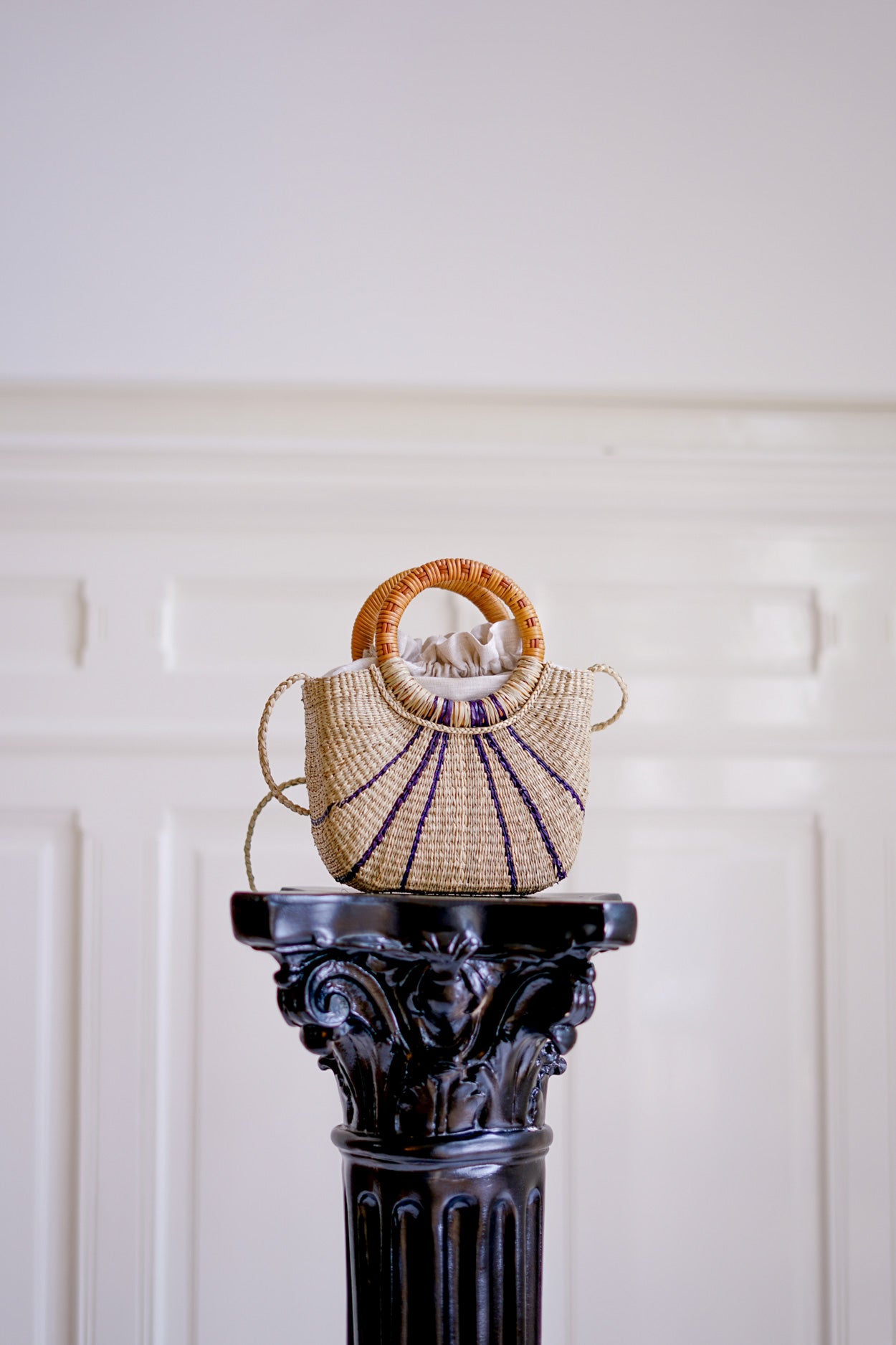 Chloé Navy - Small Francoise-Marie bag