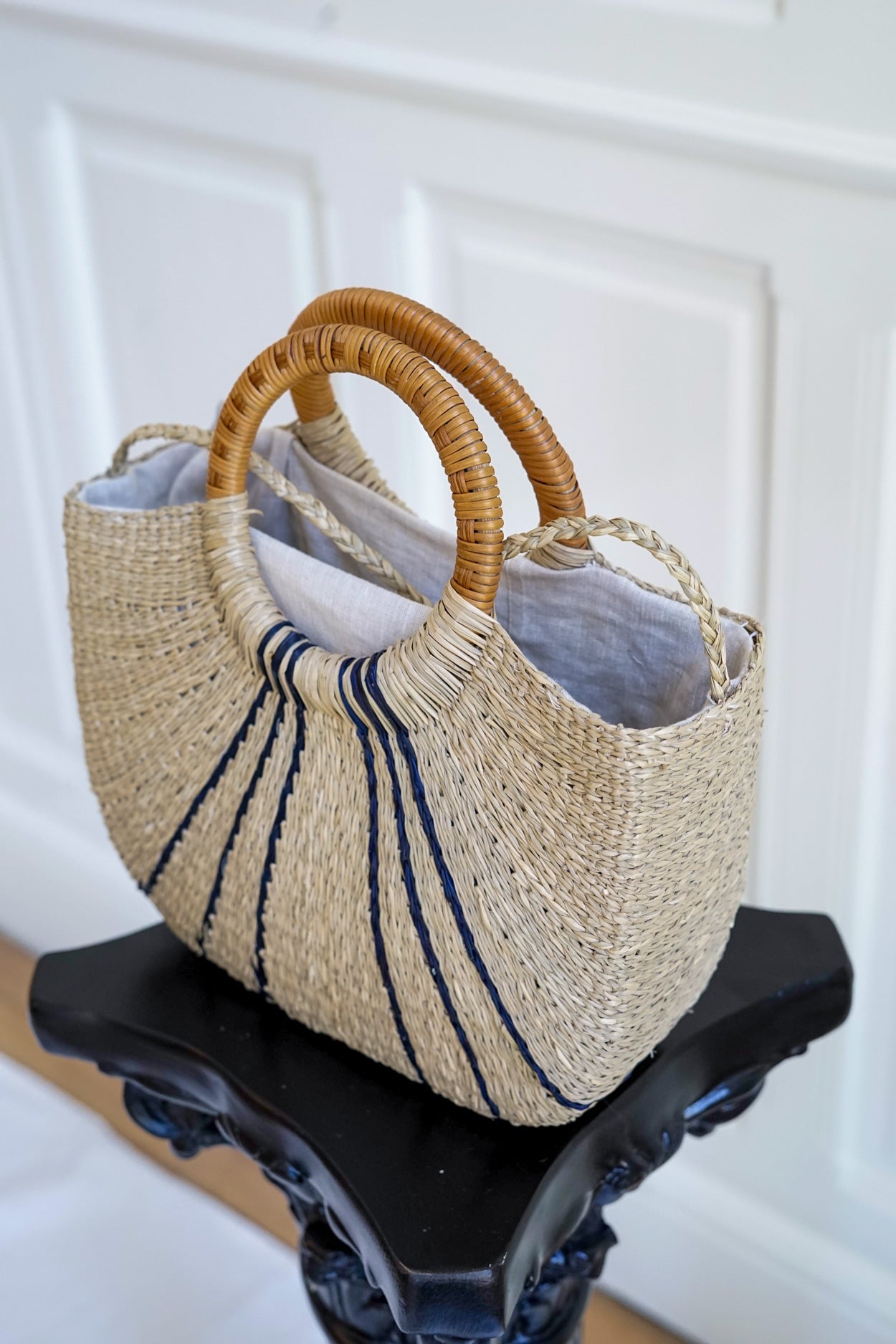Diana Navy - Large Francoise-Marie bag