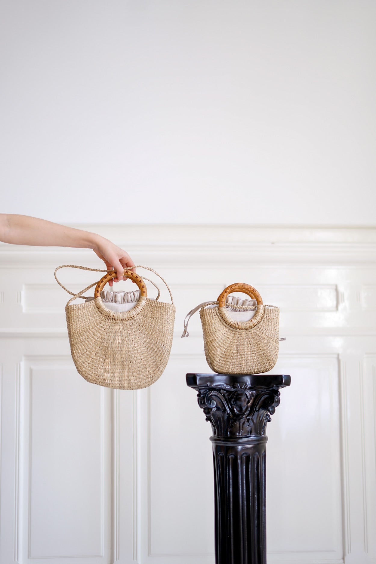 Diana Natural - Large Francoise-Marie bag